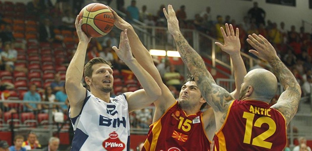 Mirza Teletovic – Pero Antic – Makedonien – Bosnien & Herzegovina – FIBA Europe – Castoria – Metlas