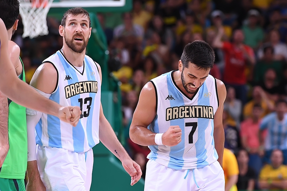 Andres Nocioni - Facundo Campazzo - Argentina - OL 2016 - FIBA.com