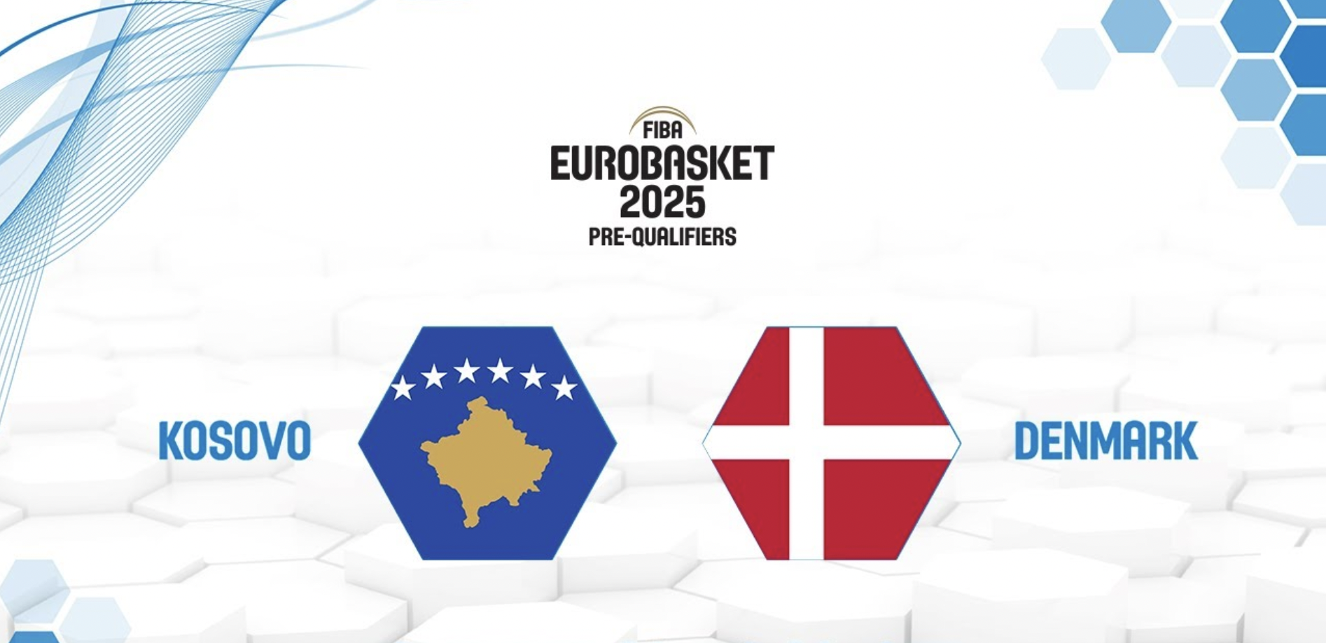 Livestream: Kosovo – Danmark (EM 2025 prækvalifikation) - Fullcourt