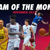 Team of the month - basketligaen