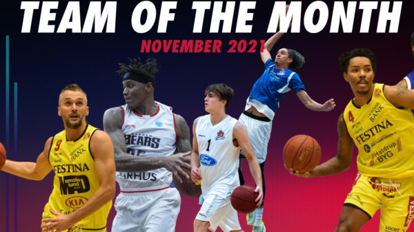 Team of the month - basketligaen